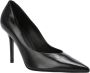 Fabi Hoge Leren Pumps Black Dames - Thumbnail 2