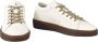 Fabi Leren Sneakers met Rubberen Zool White Heren - Thumbnail 2