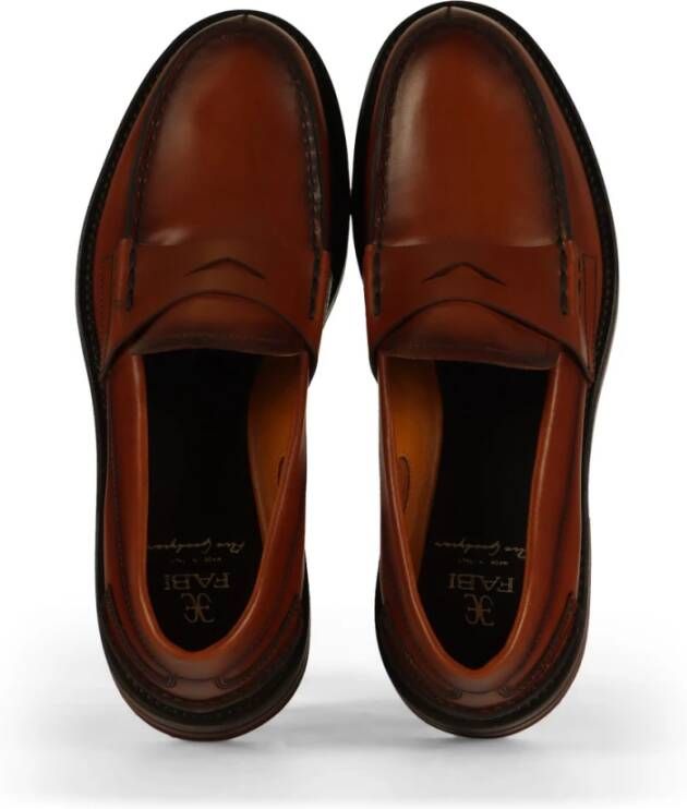 Fabi Loafers Brown Heren