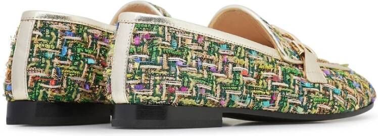 Fabi Mintgroene Mocassin Loafers Green Dames