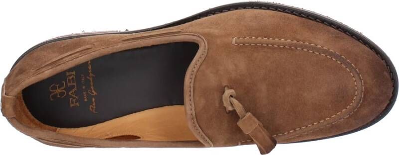 Fabi Platte schoenen Bruin Brown Heren