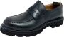 Fabi Stijlvolle Loafer Schoenen voor Mannen Black Heren - Thumbnail 3