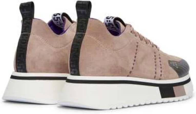 Fabi Velours Hybride Sneaker Malva Purple Dames