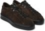 Fabi Winter Suède Sneakers Donkerbruin Brown Heren - Thumbnail 2