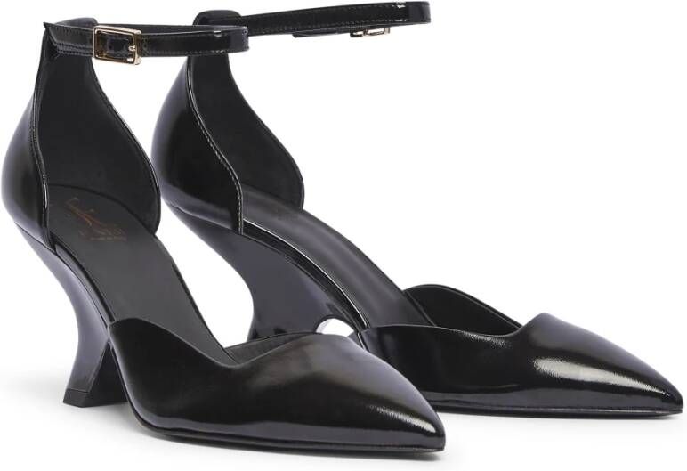 Fabi Zwarte Damesschoenen Harrods Stijl Black Dames