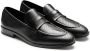 Fabi Zwarte leren formele loafers Black Heren - Thumbnail 2