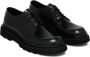 Fabi Zwarte Leren Loafers Vetersluiting Stijl Black Heren - Thumbnail 2