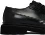 Fabi Zwarte Leren Loafers Vetersluiting Stijl Black Heren - Thumbnail 4