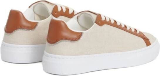 Fabiana Filippi Elegante Sneakers met Unieke Kleur Beige Dames