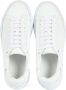 Fabiana Filippi Gehamerd leren sneakers White Dames - Thumbnail 5