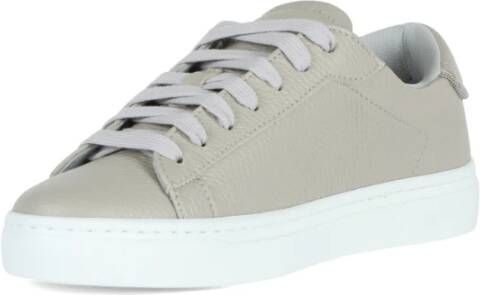 Fabiana Filippi Leren Sneakers Dalila Gray Dames