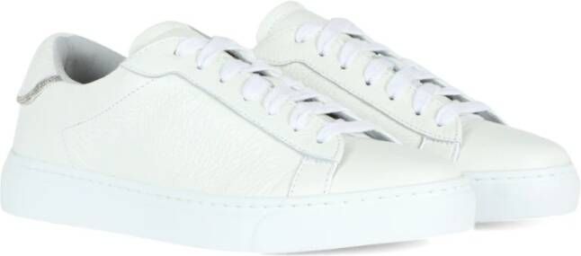 Fabiana Filippi Leren Sneakers Dalila White Dames