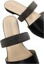 Fabiana Filippi Leren Schoenen Black Dames - Thumbnail 6