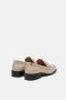 Fabienne Chapot Beige Loafers met Croco Textuur en Studs Beige Dames - Thumbnail 4