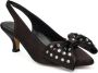 Fabienne Chapot Elegante Kitten Heel Black Dames - Thumbnail 5