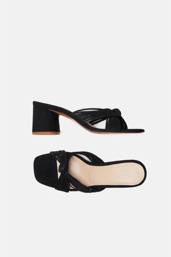 Fabienne Chapot Monica Knot Mule Black Dames