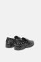 Fabienne Chapot Zwarte leren loafers met zilveren studs Black Dames - Thumbnail 3