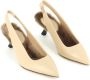 Fabio Rusconi Luxe Sheepskin Fur Lined Pointed Heels Beige Dames - Thumbnail 3