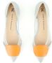 Fabio Rusconi Suede Pointed Toe Heels Gray Dames - Thumbnail 3