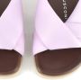 Fabio Rusconi Tri-Color Leren Sandaal voor Lente Purple Dames - Thumbnail 5