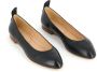 Fabio Rusconi Zwarte Nappa Leren Ballet Flats Black Dames - Thumbnail 2