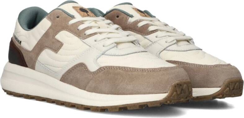 Faguo Beige Geweven Sneakers voor Heren Beige Heren