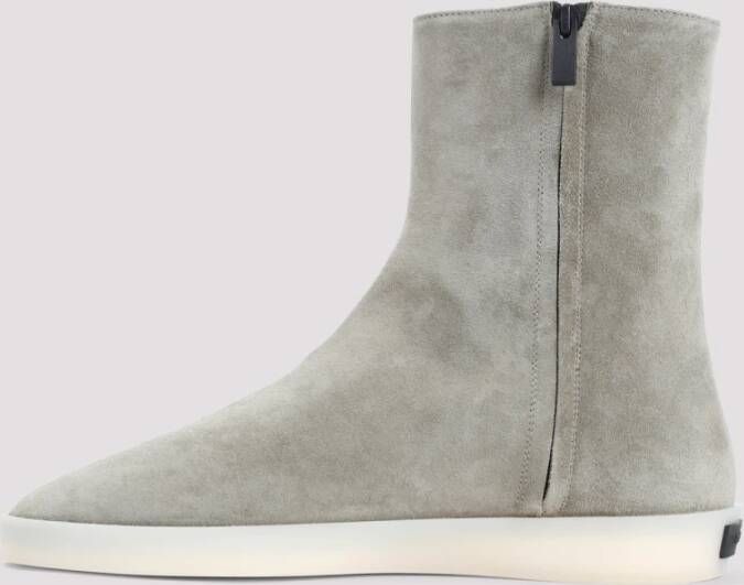 Fear Of God Grijze Suède Leren Sneakers Gray Heren