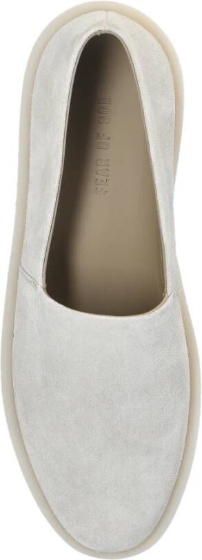 Fear Of God Leren laarzen Espadrille Gray Dames