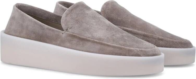 Fear Of God Luxe Suède Loafer Instap Schoenen Beige Heren