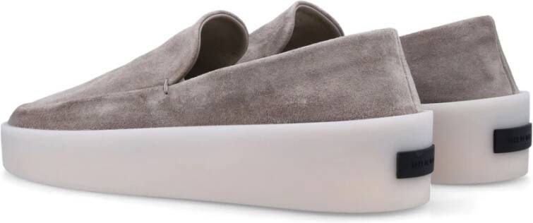 Fear Of God Luxe Suède Loafer Instap Schoenen Beige Heren