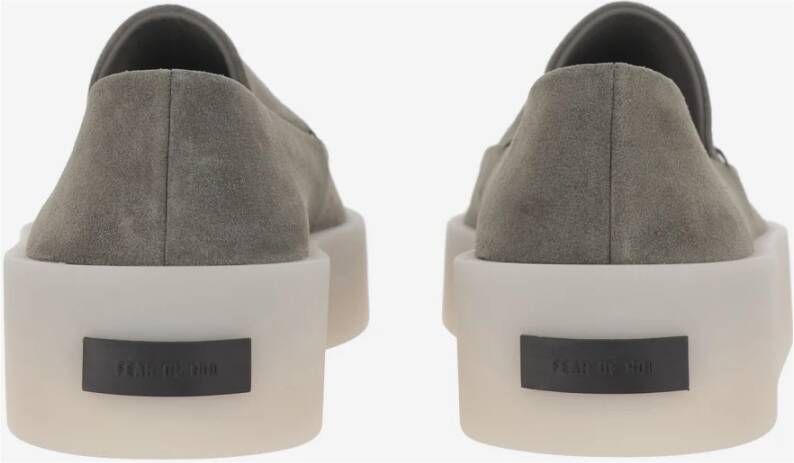 Fear Of God Platte Casual Schoenen Gray Dames