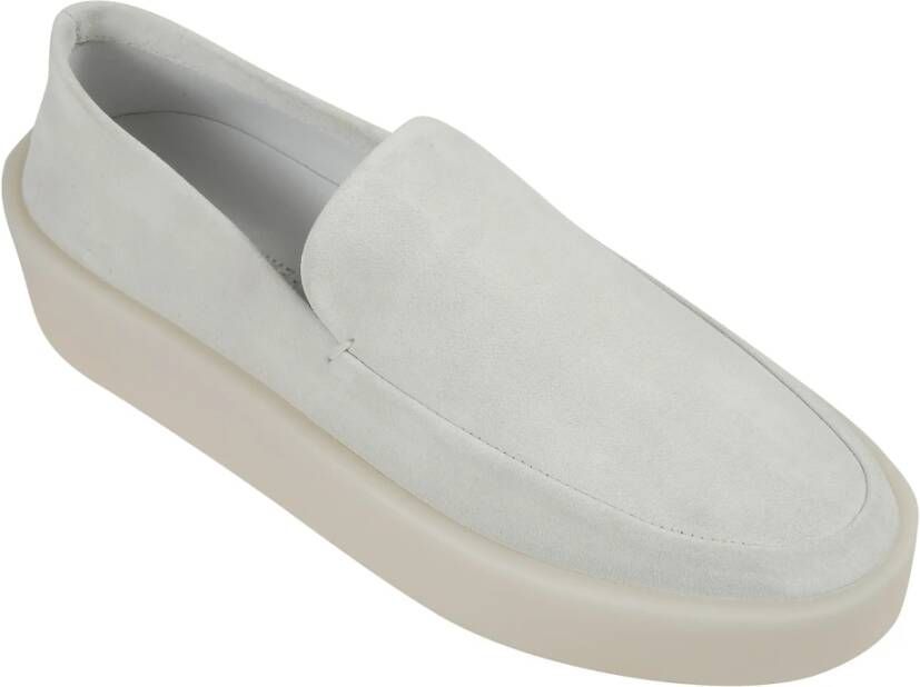 Fear Of God Suede Dove Grey Loafer Schoenen White Heren