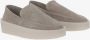 Fear Of God Suede Leather Slip-On Loafer Moccasin Beige Dames - Thumbnail 3