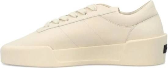 Fear Of God Witte Leren Amandel Teen Sneakers White Heren