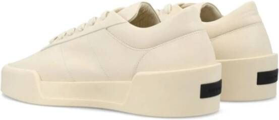 Fear Of God Witte Leren Amandel Teen Sneakers White Heren