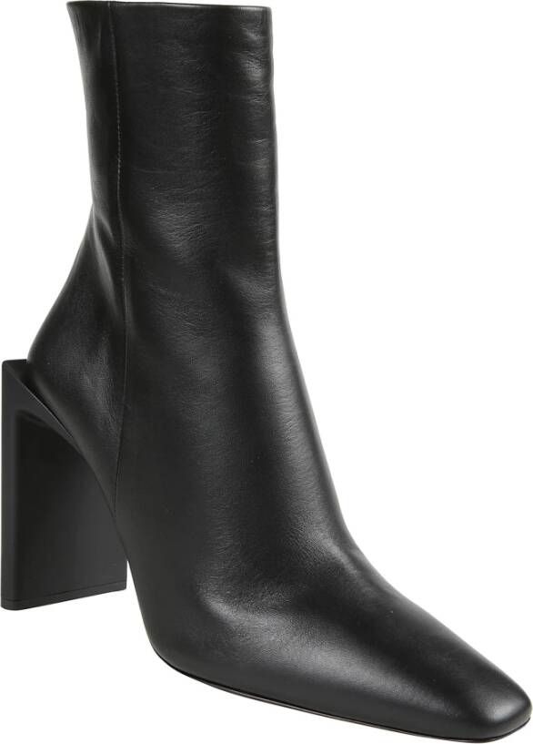 Fear Of God Zwarte Kalf Enkellaars Black Dames