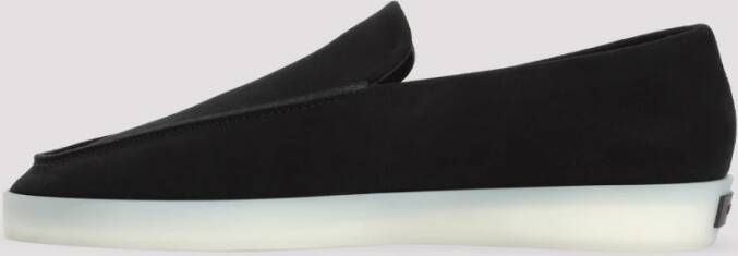 Fear Of God Zwarte Leren Loafers Stijlvolle Schoenen Black Heren