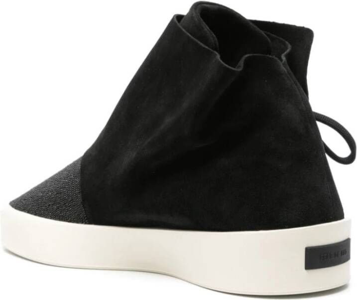 Fear Of God Zwarte platte schoenen met kraaldetails Black Heren