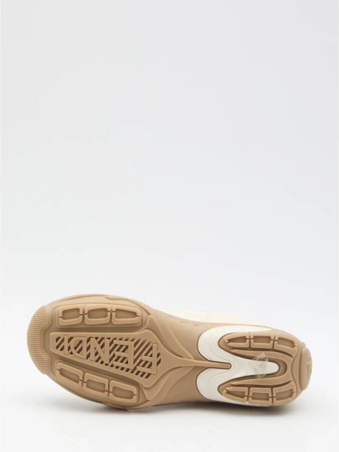 Fendi Beige Shadow Lab Sneakers Beige Heren