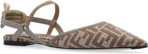 Fendi Colibri Lite schoenen met monogram Brown Dames