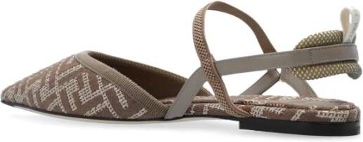 Fendi Colibri Lite schoenen met monogram Brown Dames