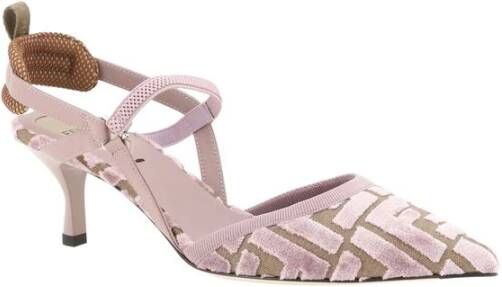 Fendi Elegante Colibri Pumps Pink Dames