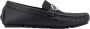 Fendi Jacquard Eclissi Leren Loafer Black Heren - Thumbnail 2