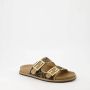 Fendi Jacquard Instap Sandalen Brown Dames - Thumbnail 2