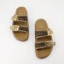 Fendi Jacquard Instap Sandalen Brown Dames - Thumbnail 6