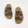 Fendi Jacquard Instap Sandalen Brown Heren - Thumbnail 6