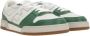 Fendi Lage leren sneakers in wit en groen White Heren - Thumbnail 2