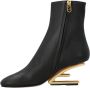 Fendi Leather boots Black Dames - Thumbnail 3