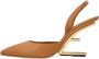 Fendi Leather heels Brown Dames - Thumbnail 3