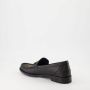 Fendi Leren Instaploafers met Metalen Detail Black Heren - Thumbnail 3